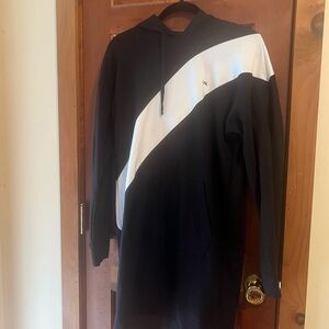 Ralph Lauren Black and White Midi Dress